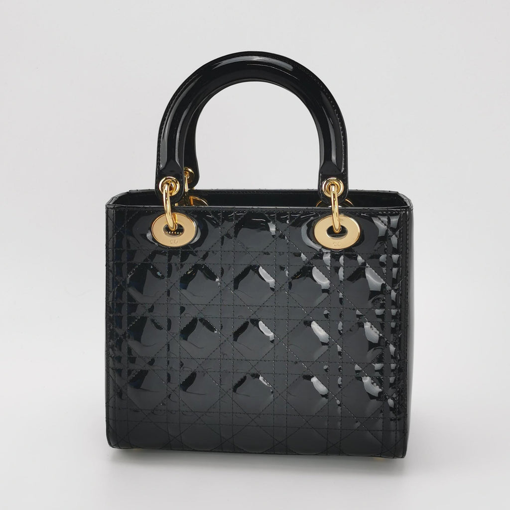Dior Lady Dior Medium Patent