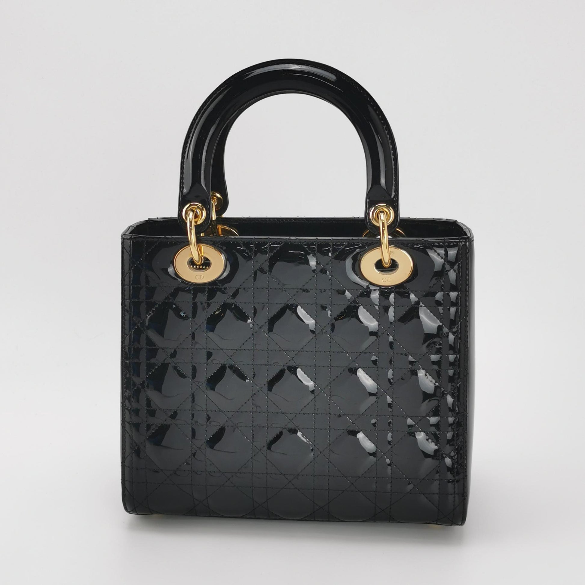 Dior Lady Dior Medium Patent