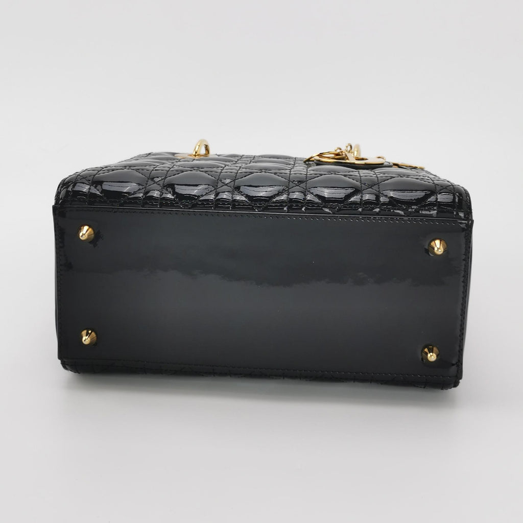 Dior Lady Dior Medium Patent