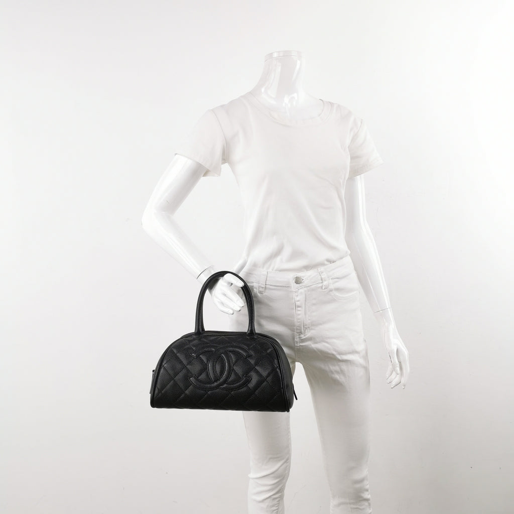 Chanel Bowler Bag Small Caviar