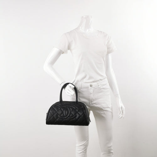 Chanel Bowler Bag Small Caviar