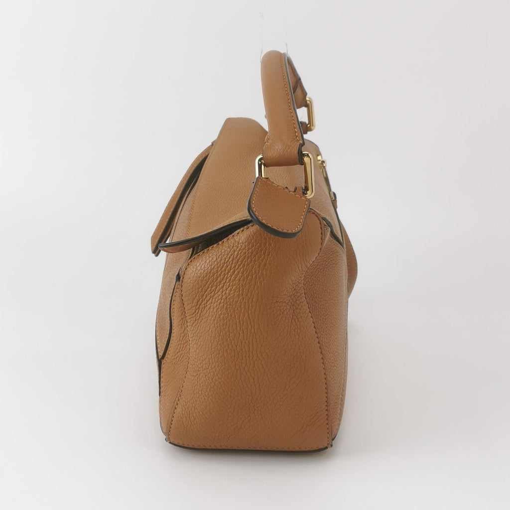 Loewe Puzzle Small Grained Caramel