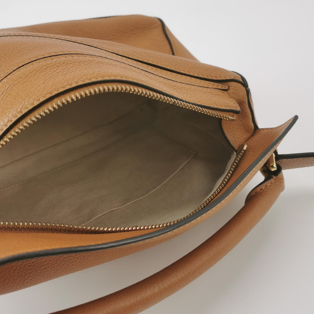 Loewe Puzzle Small Grained Caramel