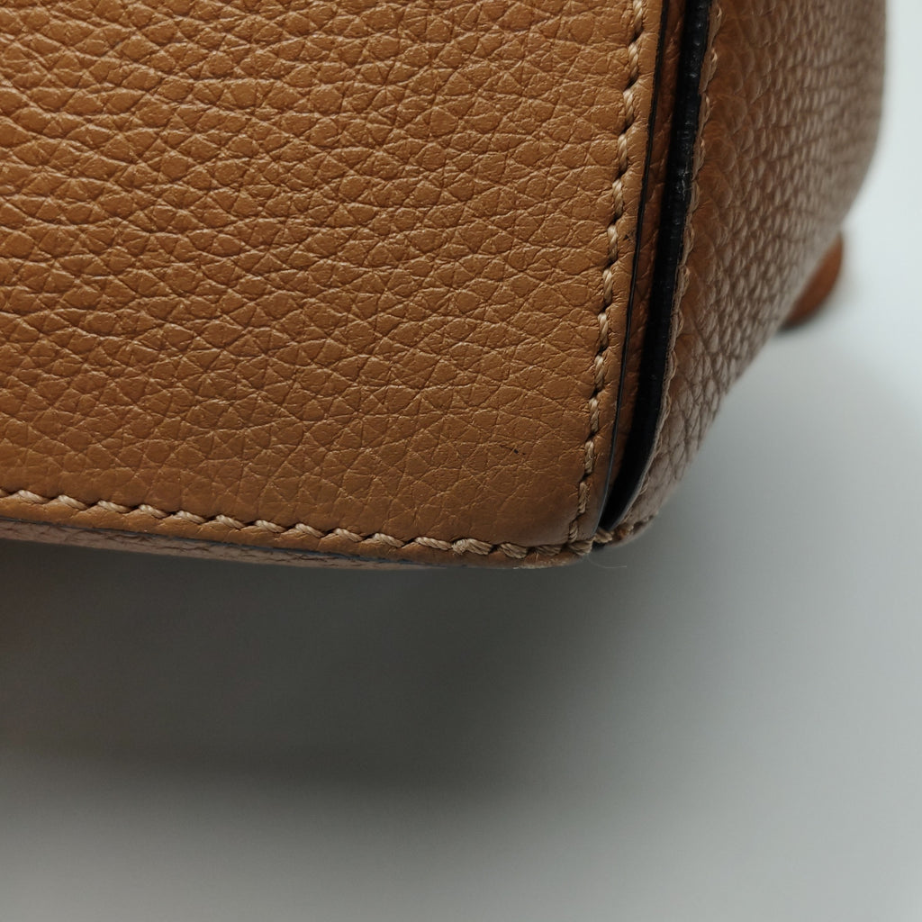 Loewe Puzzle Small Grained Caramel