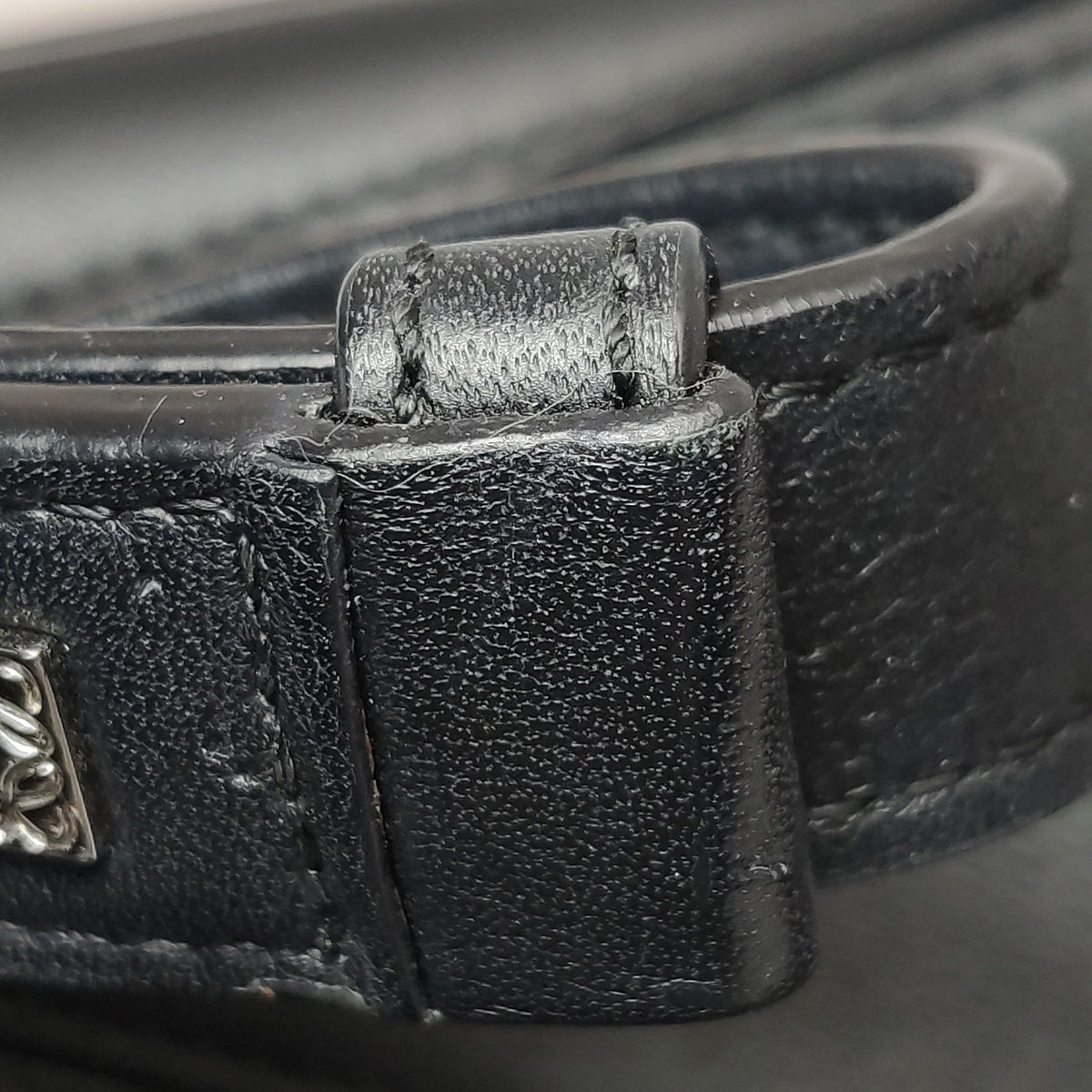 Loewe Puzzle Small Classic Calfskin Black SHW