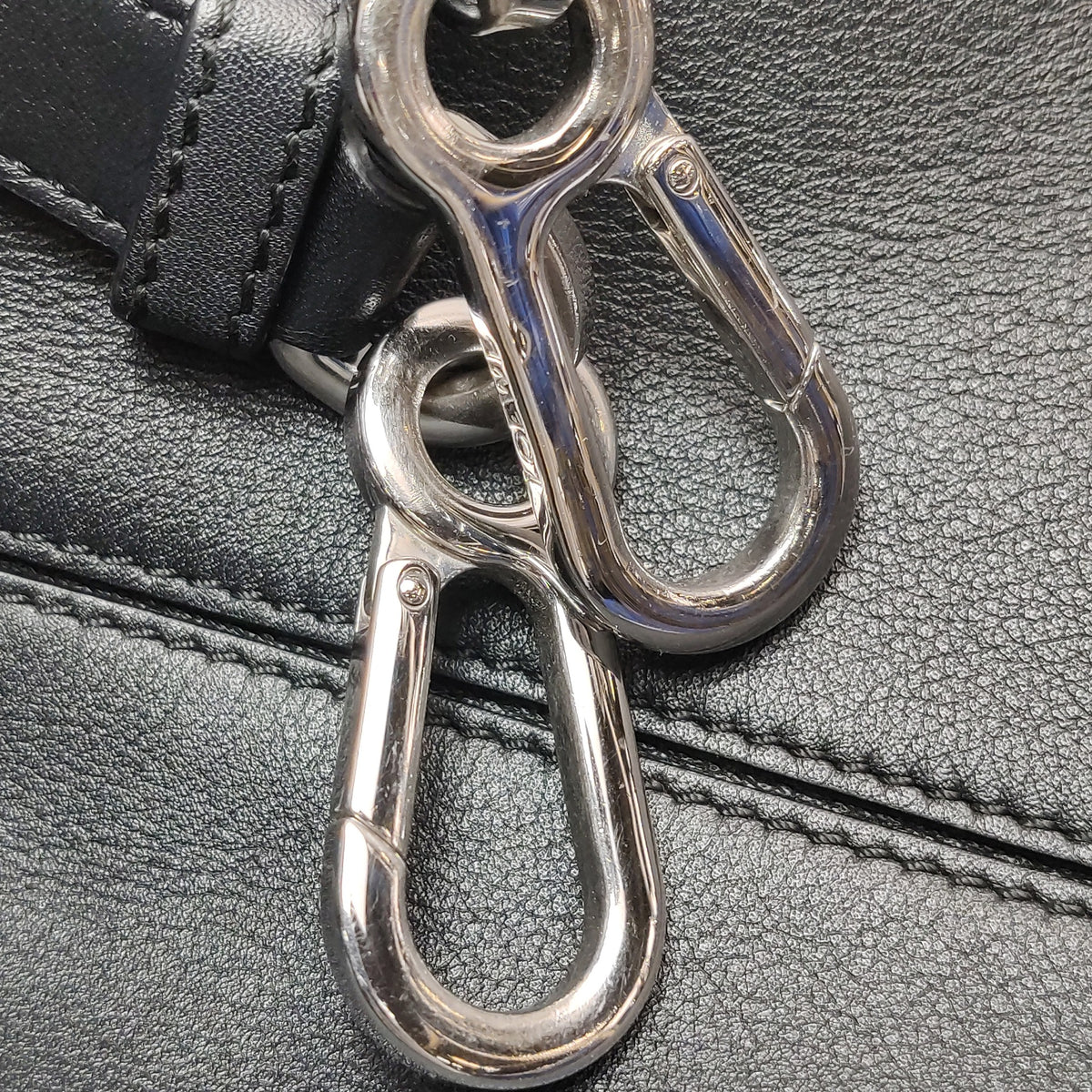 Loewe Puzzle Small Classic Calfskin Black SHW