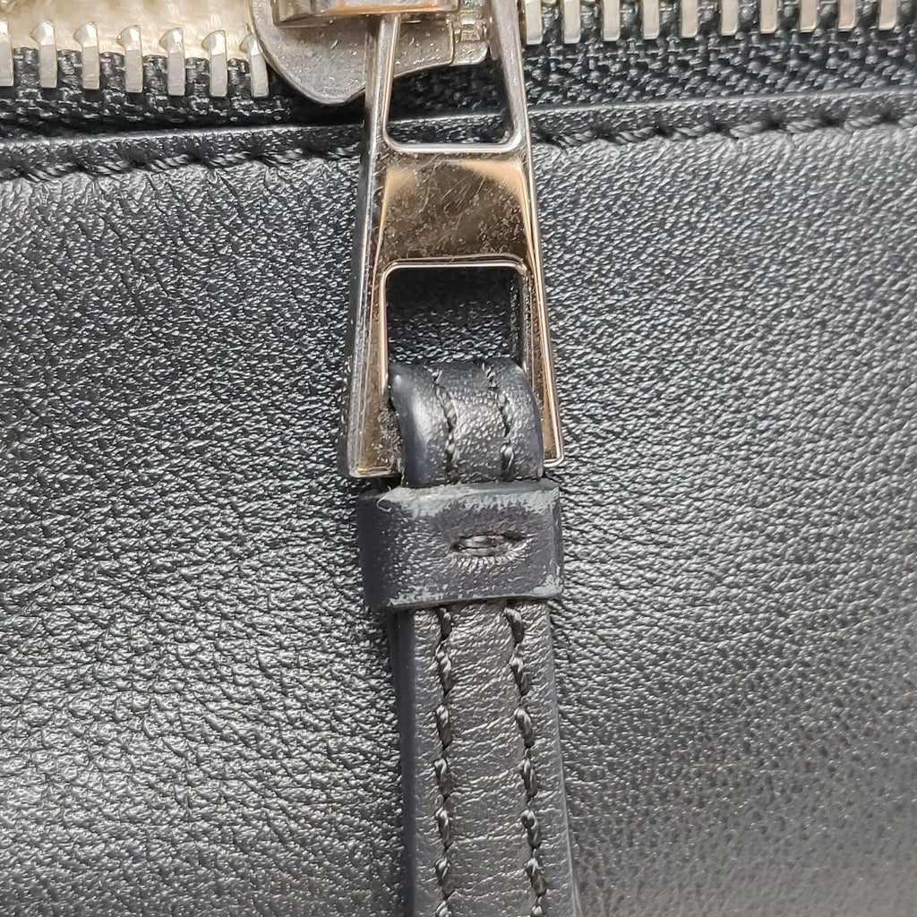 Loewe Puzzle Small Classic Calfskin Black SHW