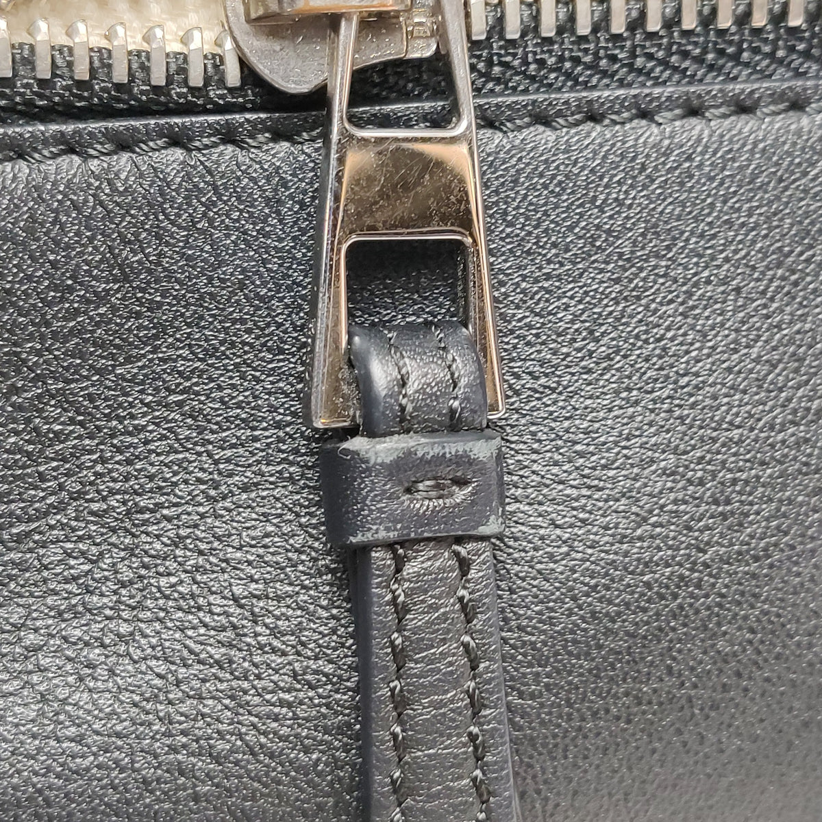 Loewe Puzzle Small Classic Calfskin Black SHW
