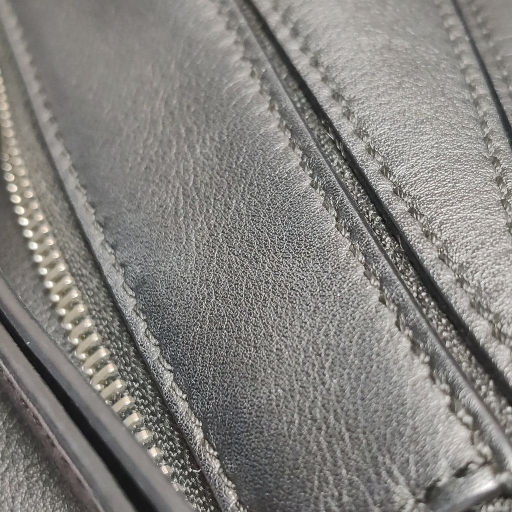 Loewe Puzzle Small Classic Calfskin Black SHW