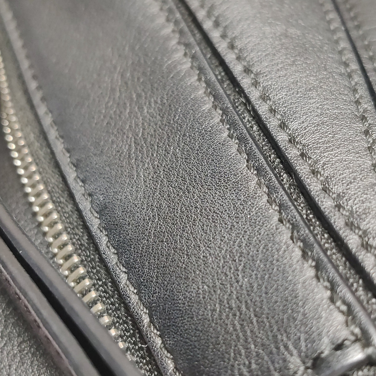 Loewe Puzzle Small Classic Calfskin Black SHW