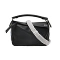 Loewe Puzzle Small Classic Calfskin Black SHW