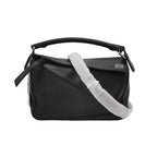 Loewe Puzzle Small Classic Calfskin Black SHW