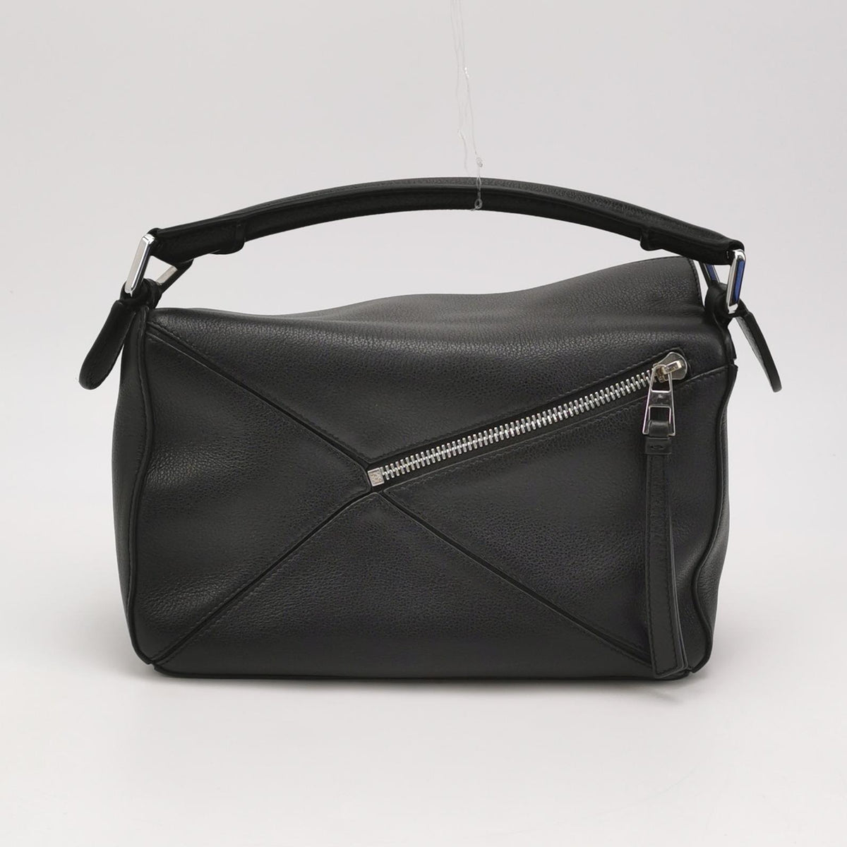 Loewe Puzzle Small Classic Calfskin Black SHW