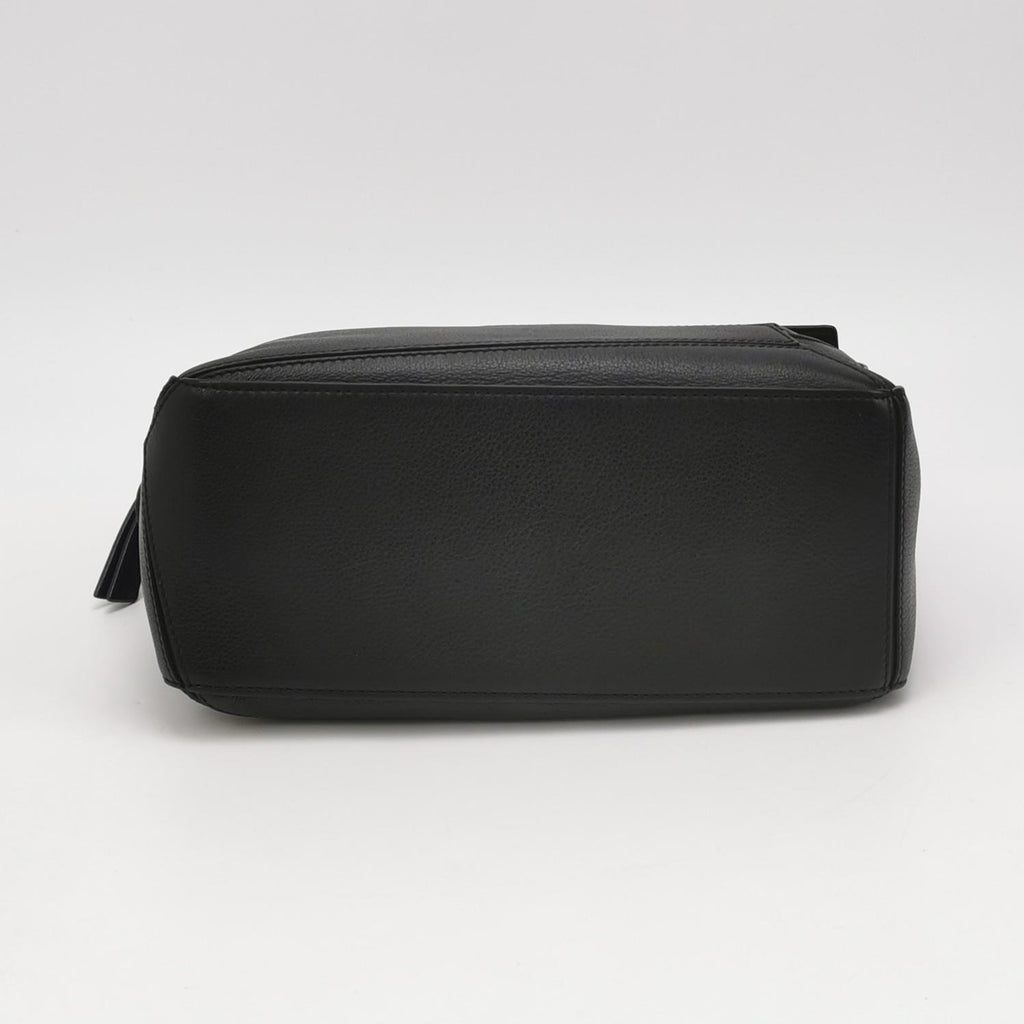 Loewe Puzzle Small Classic Calfskin Black SHW
