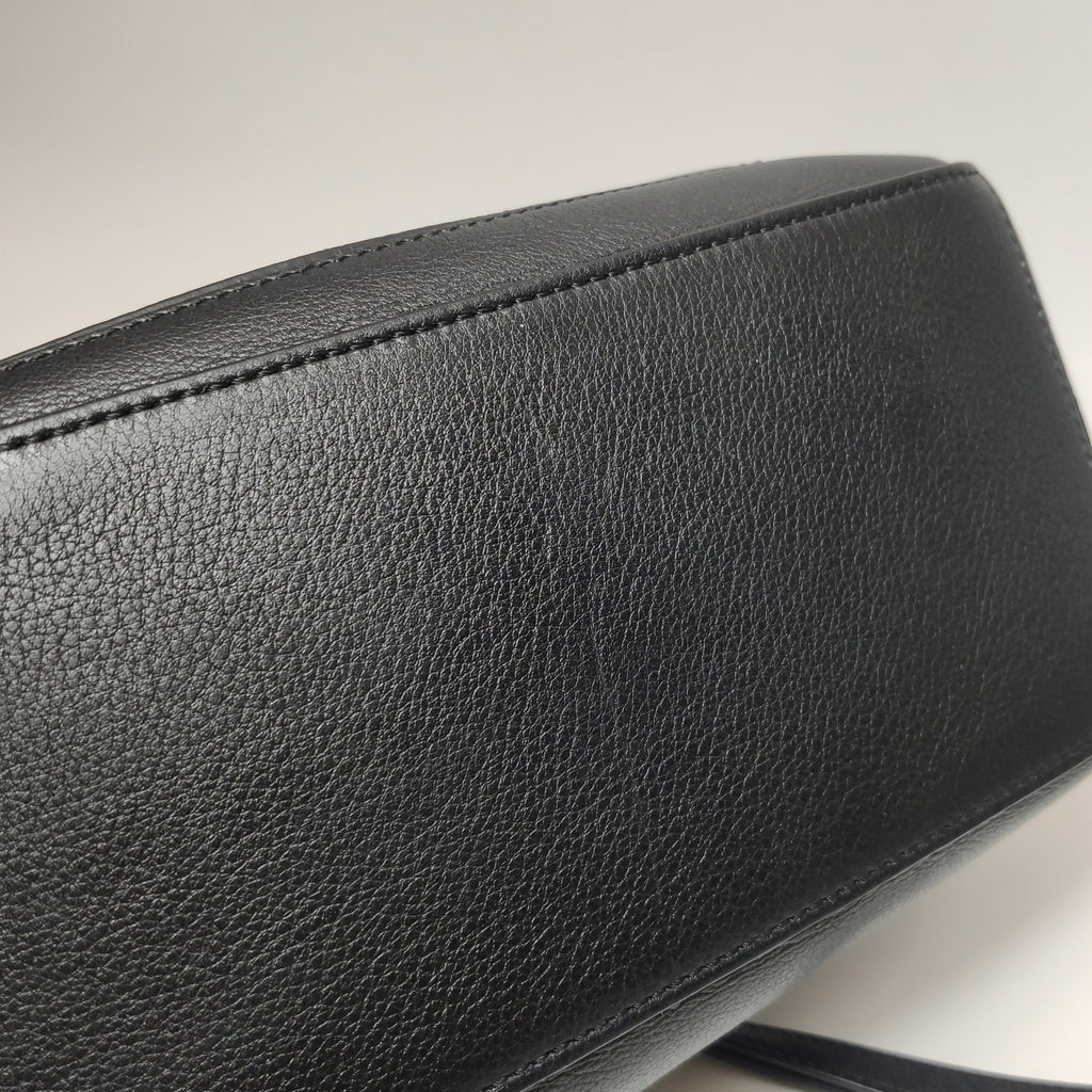 Loewe Puzzle Small Classic Calfskin Black SHW