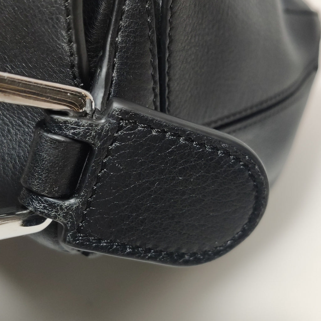 Loewe Puzzle Small Classic Calfskin Black SHW