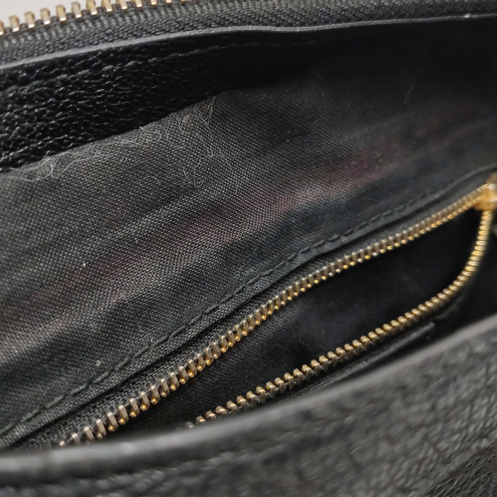 Balenciaga Small City Metallic Edge Black GHW