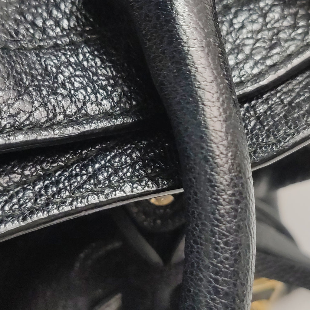 Balenciaga Small City Metallic Edge Black GHW