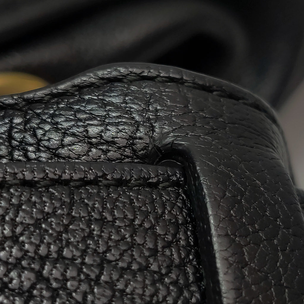 Balenciaga Small City Metallic Edge Black GHW