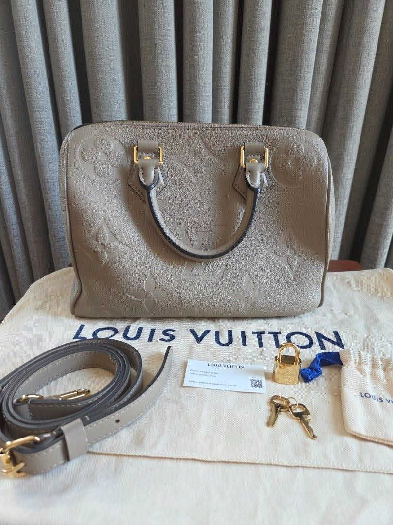 Louis Vuitton Speedy 25 Bandouliere Empreinte