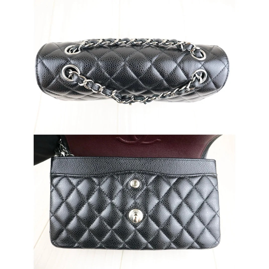 Chanel Double Flap Small Caviar