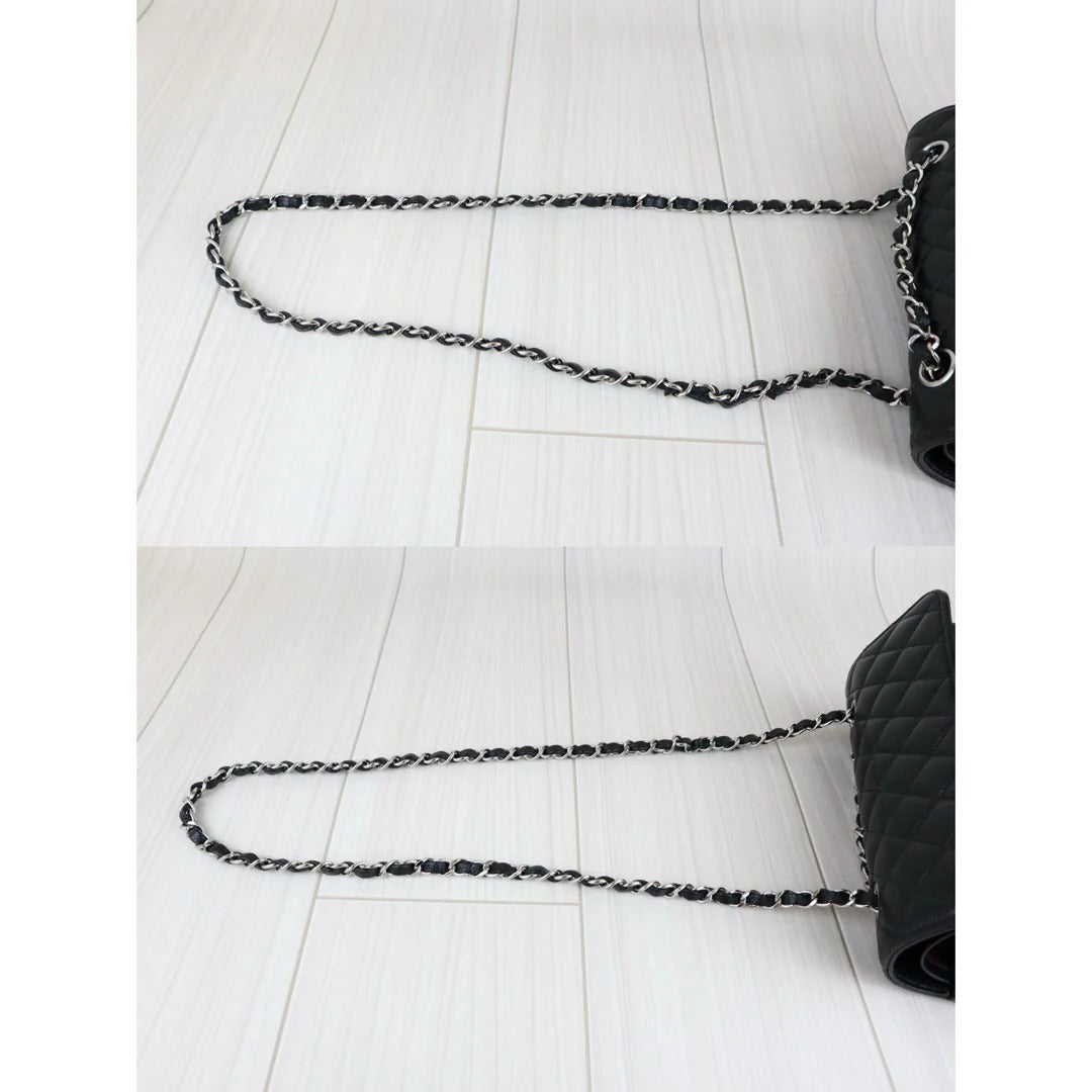 Chanel Double Flap Small Caviar