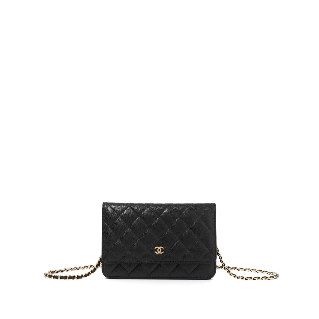Chanel Wallet on Chain Caviar