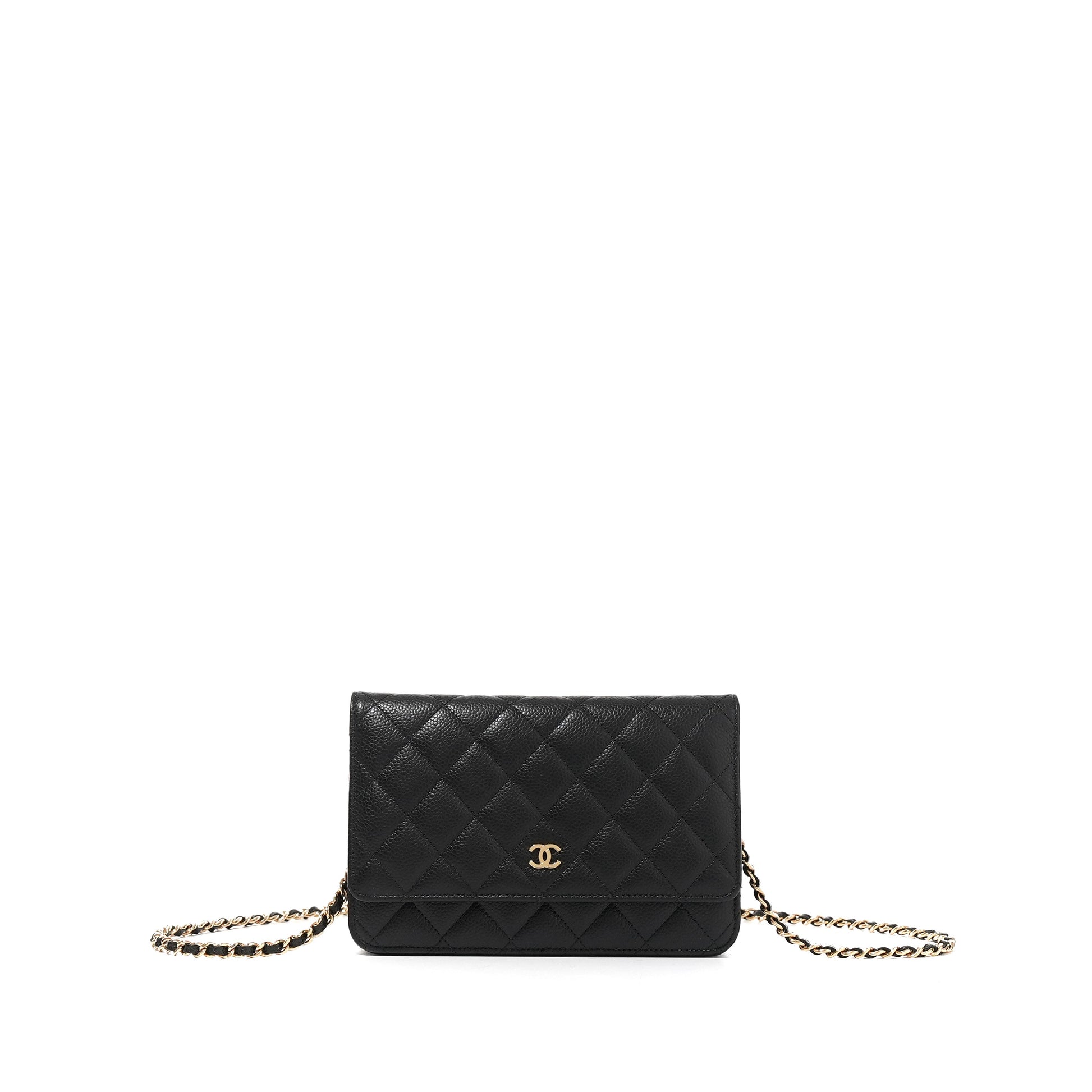 Chanel Wallet on Chain Caviar