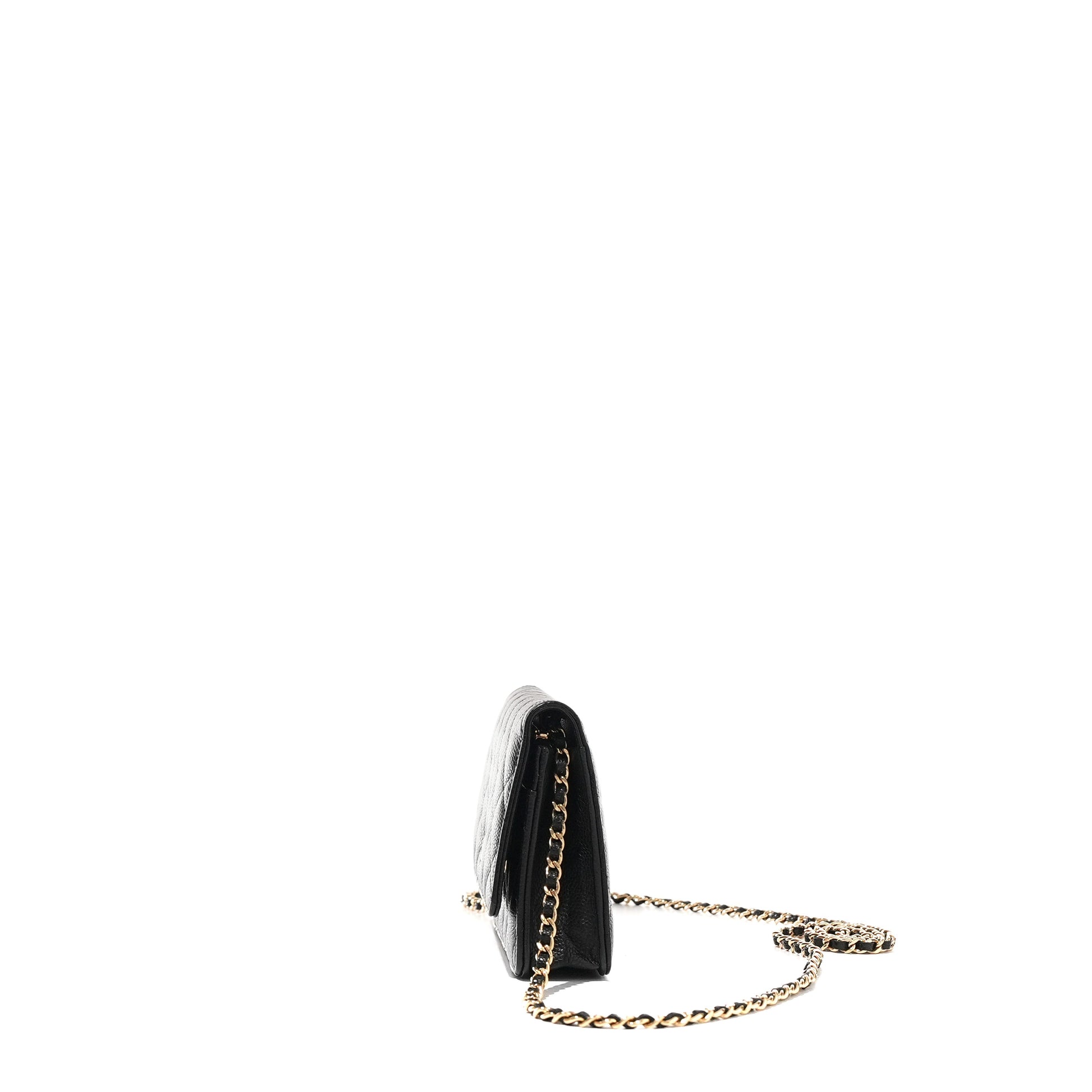 Chanel Wallet on Chain Caviar