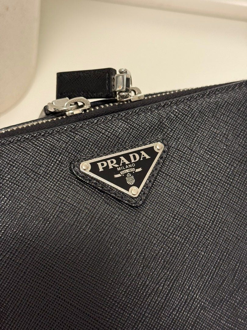 Prada Brique Travel Crossbody