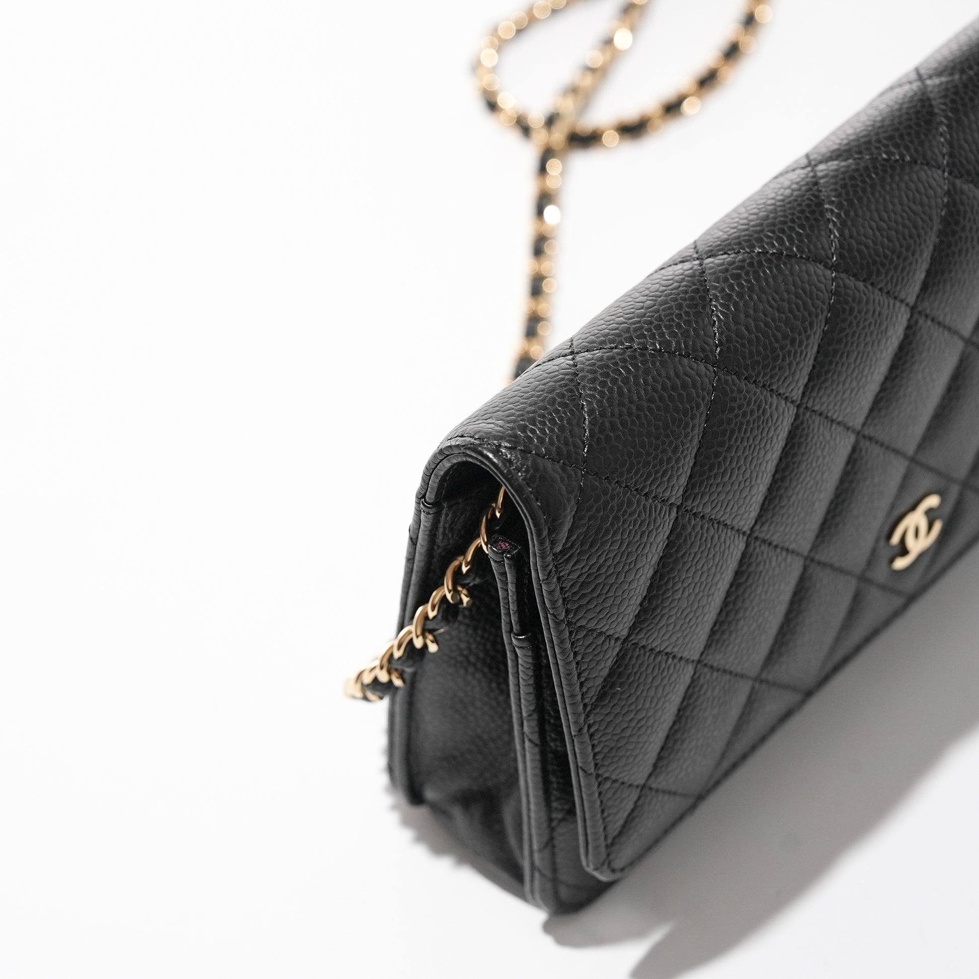 Chanel Wallet on Chain Caviar
