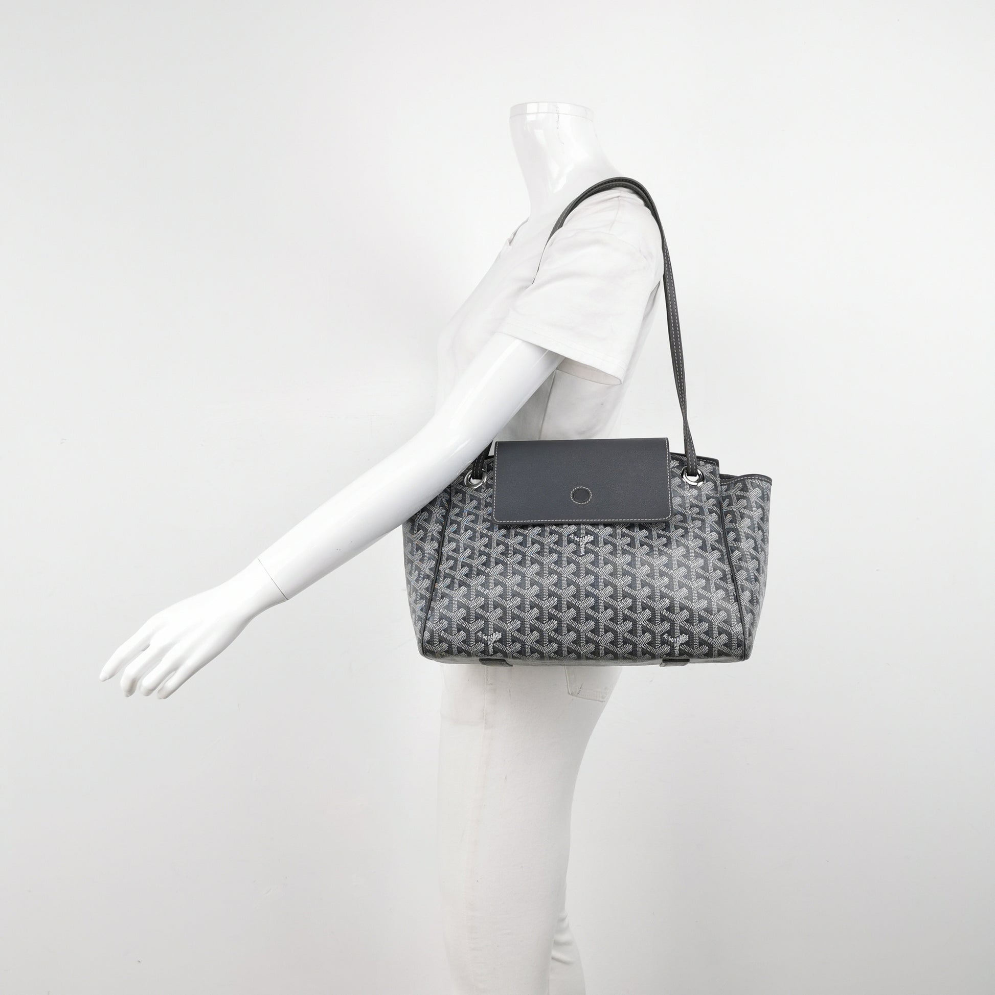 Goyard Rouette Souple Gray