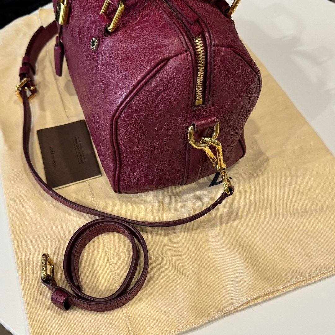 Louis Vuitton Speedy 25 Empreinte Bandouliere