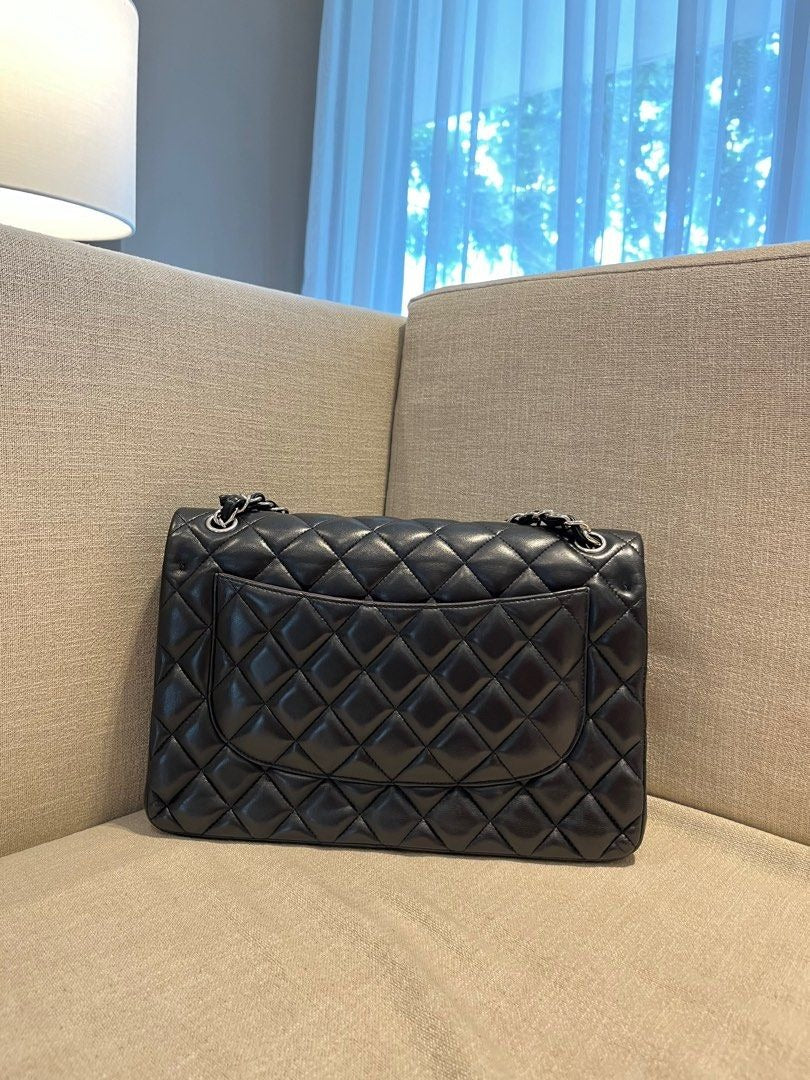 Chanel Double Flap Jumbo Lambskin