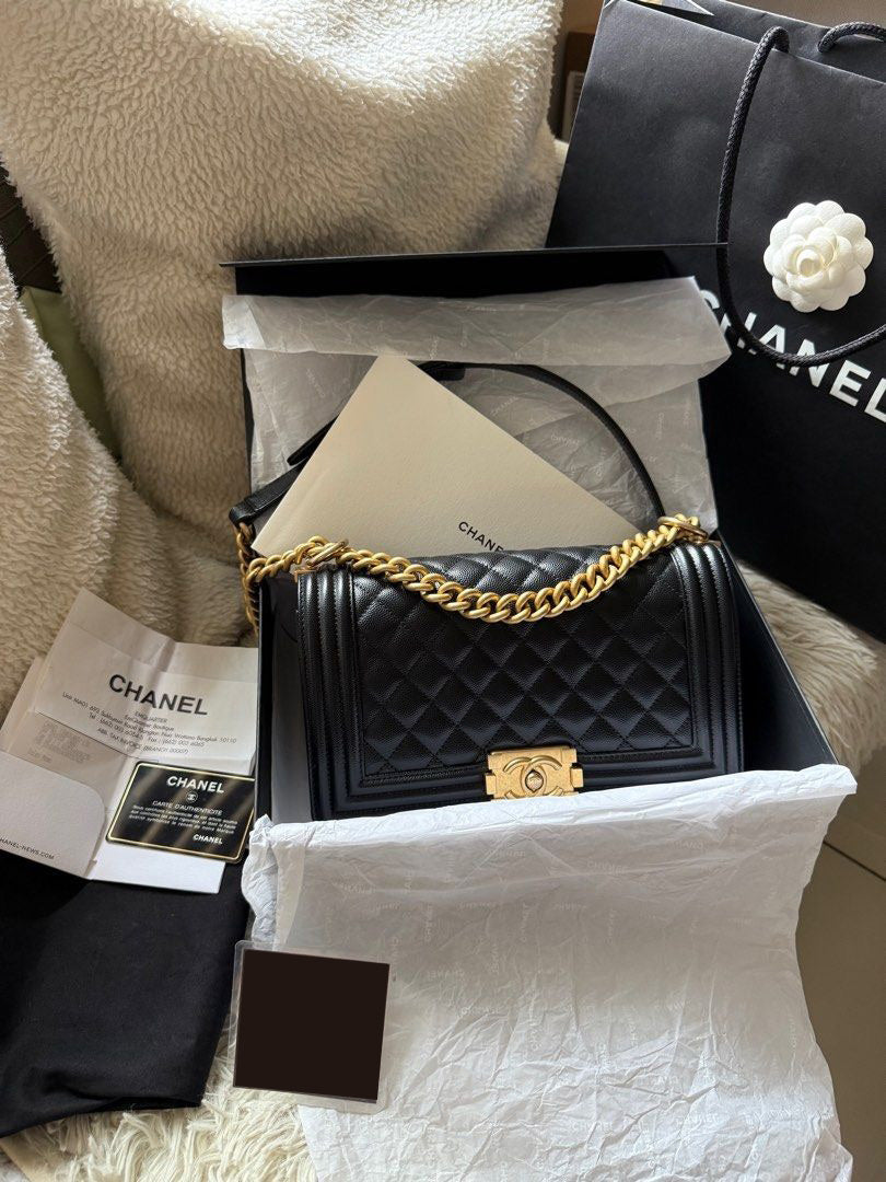 Chanel Boy Old Medium
