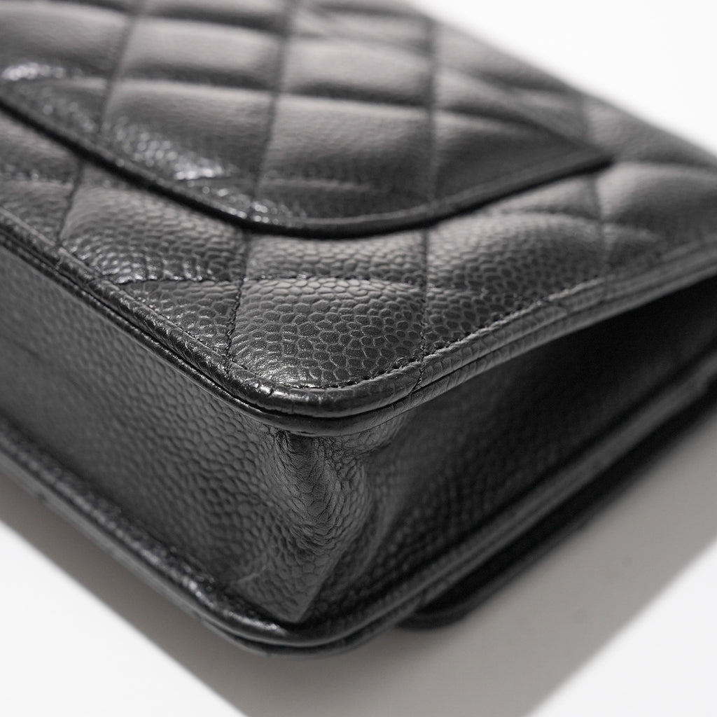 Chanel Wallet on Chain Caviar