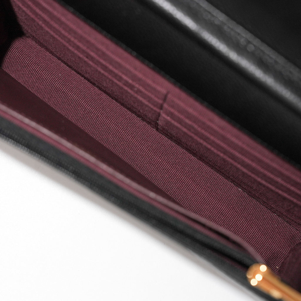 Chanel Wallet on Chain Caviar
