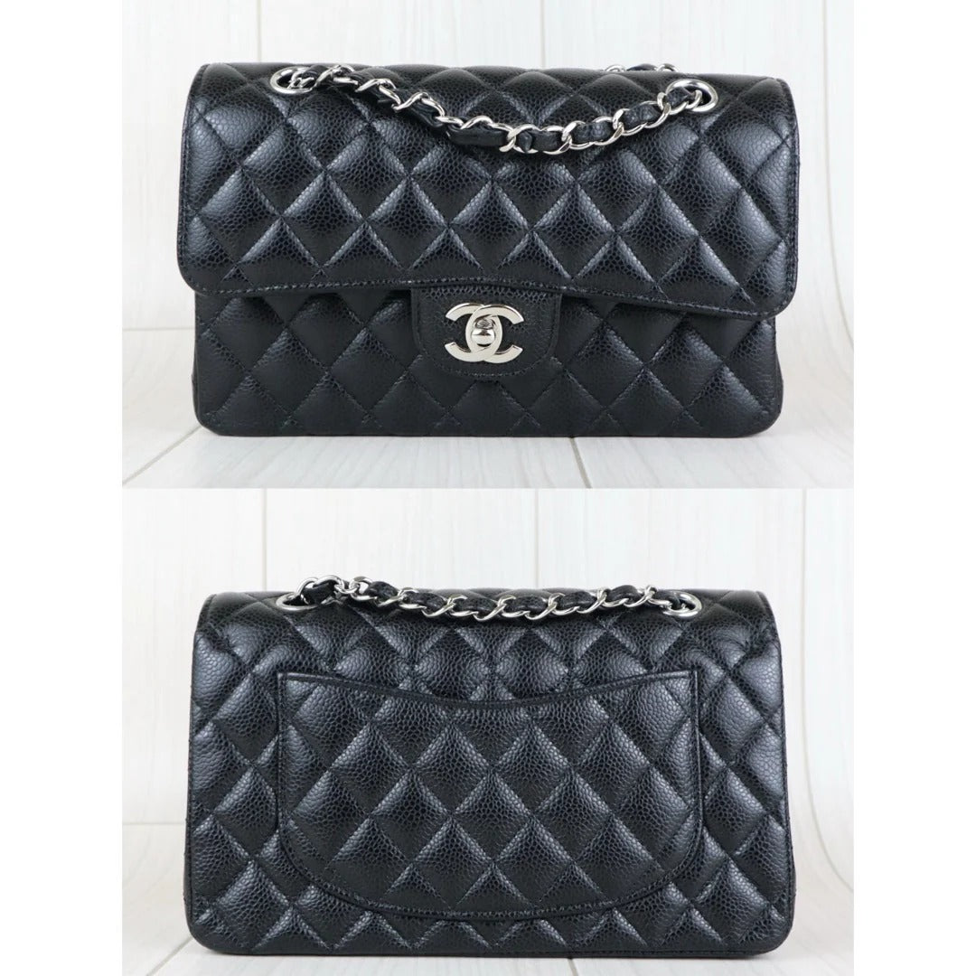 Chanel Double Flap Small Caviar