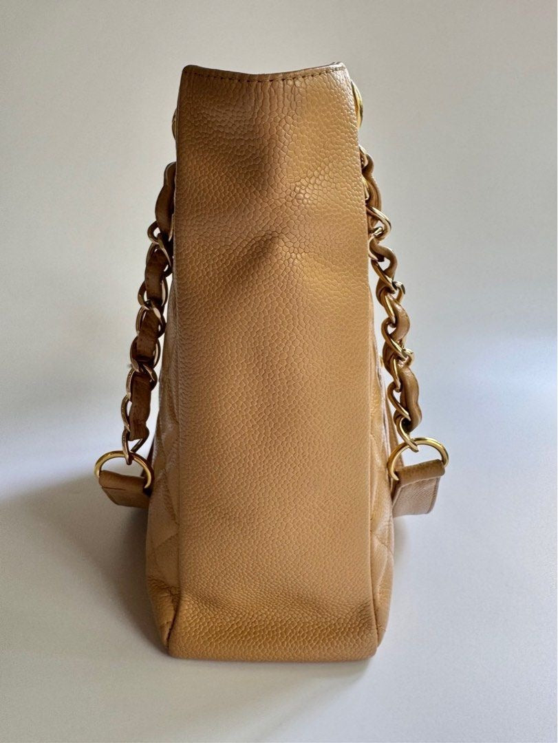 Chanel Petite Shopping Tote Caviar