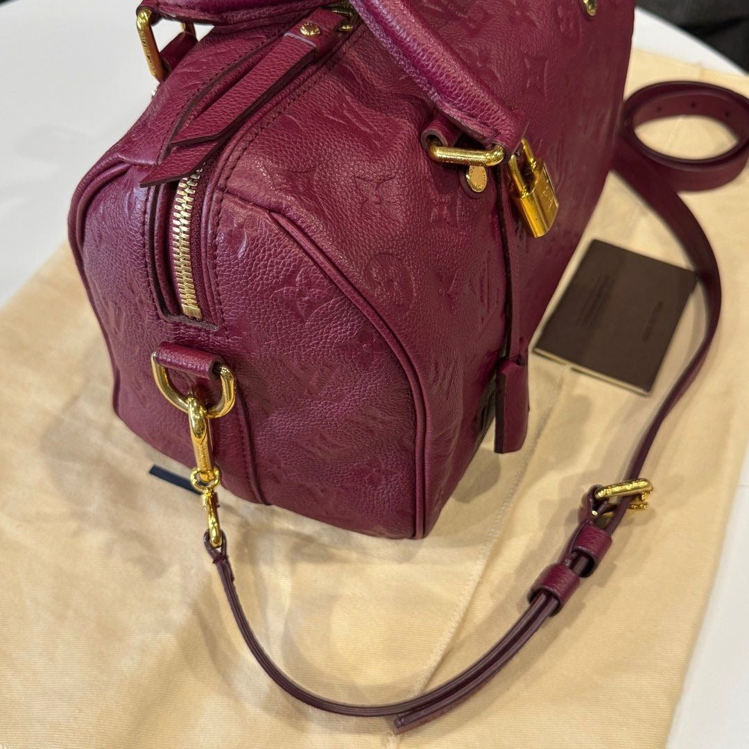 Louis Vuitton Speedy 25 Empreinte Bandouliere