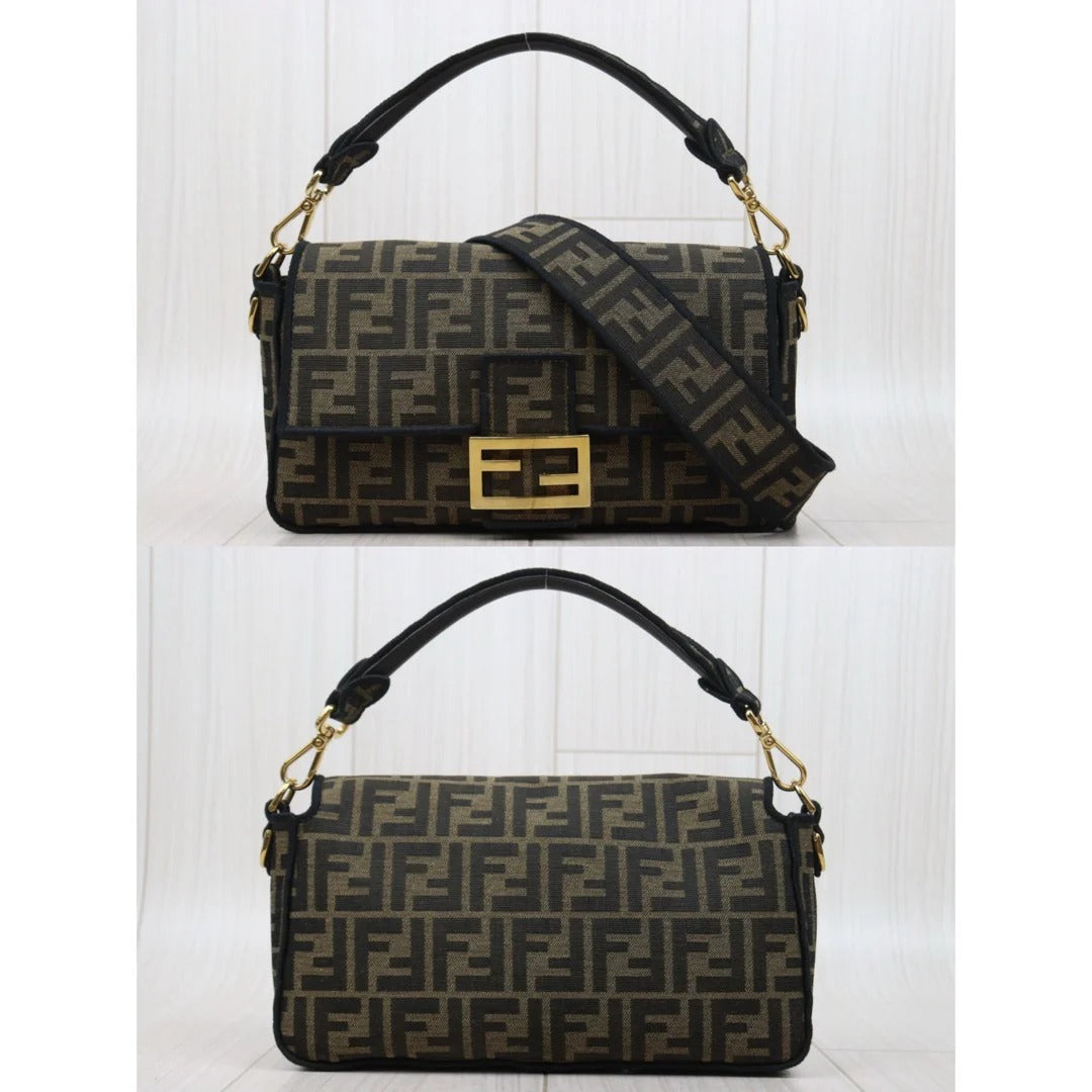 Fendi Baguette Zucca Medium