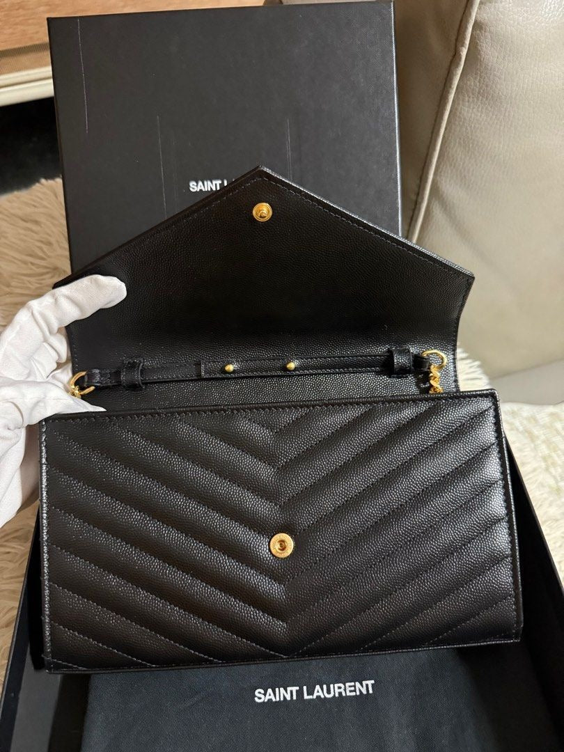 Saint Laurent	Wallet On Chain Large