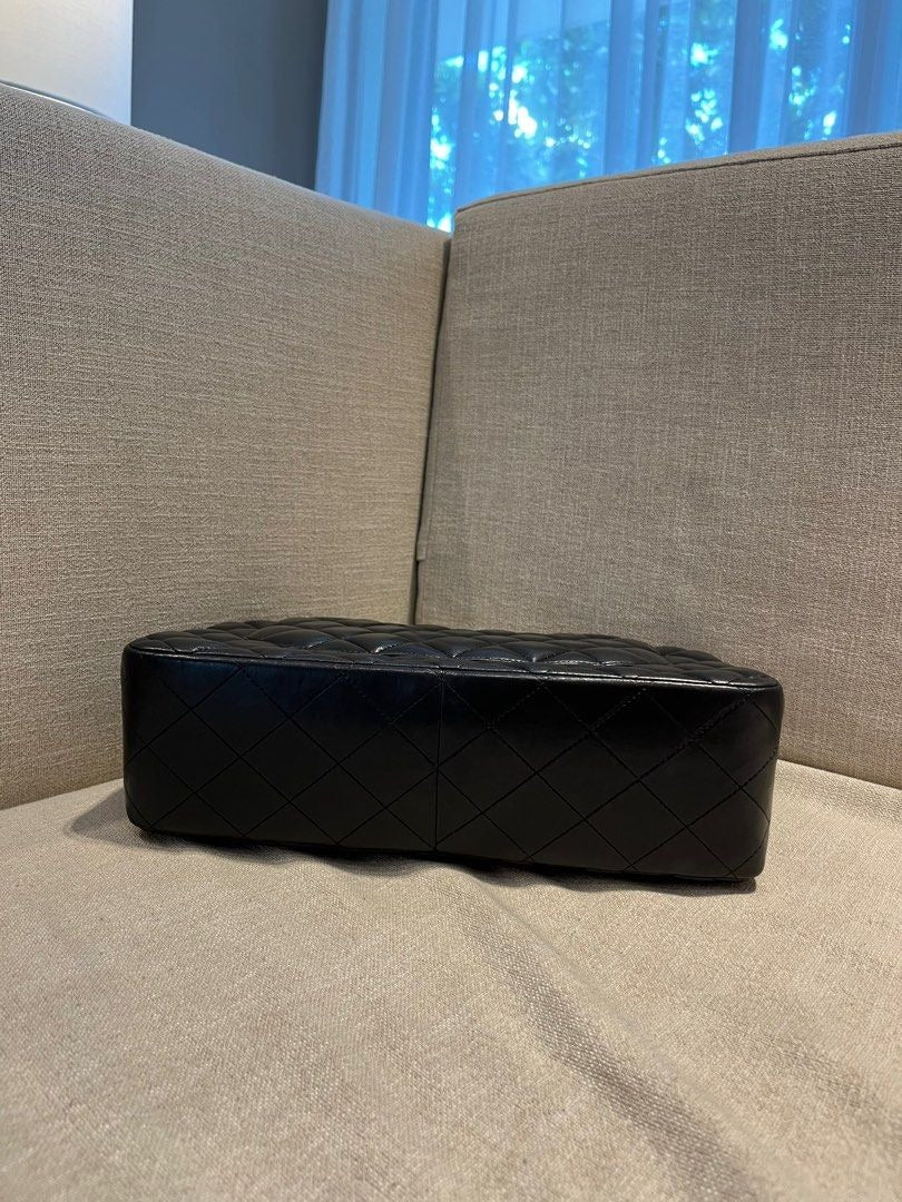 Chanel Double Flap Jumbo Lambskin