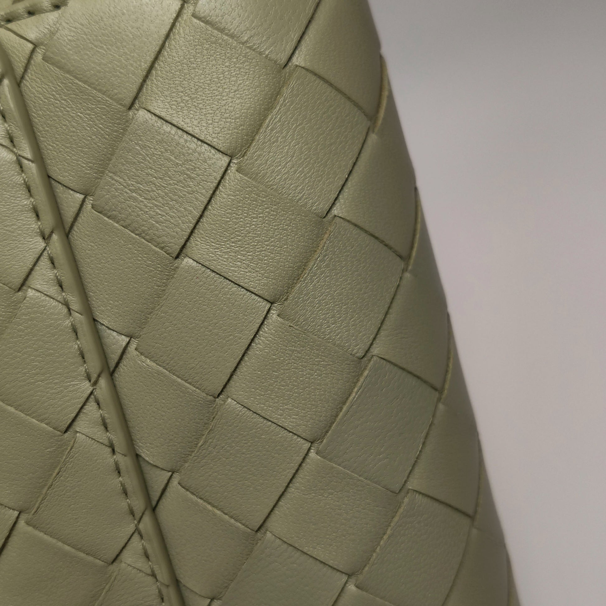 Bottega Veneta Andiamo Crossbody Travertine