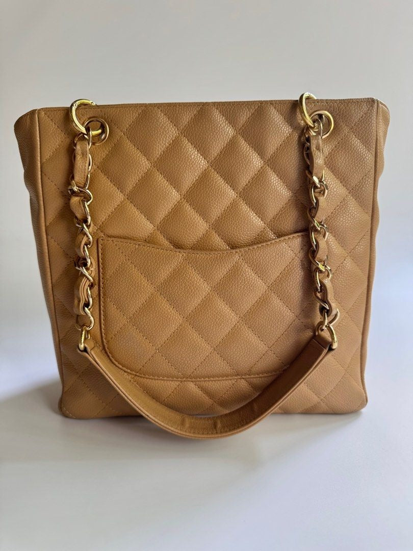 Chanel Petite Shopping Tote Caviar