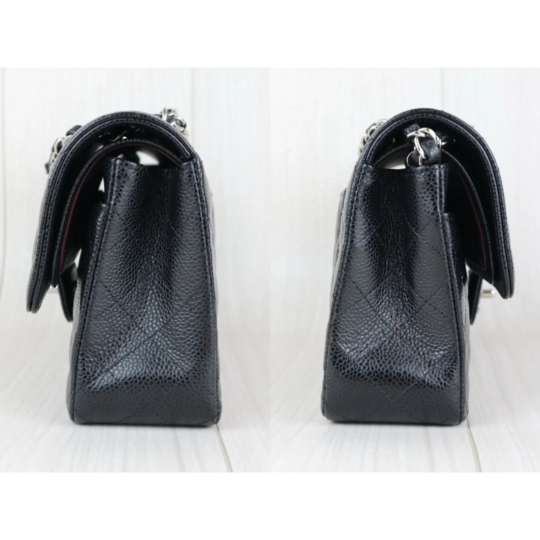 Chanel Double Flap Small Caviar