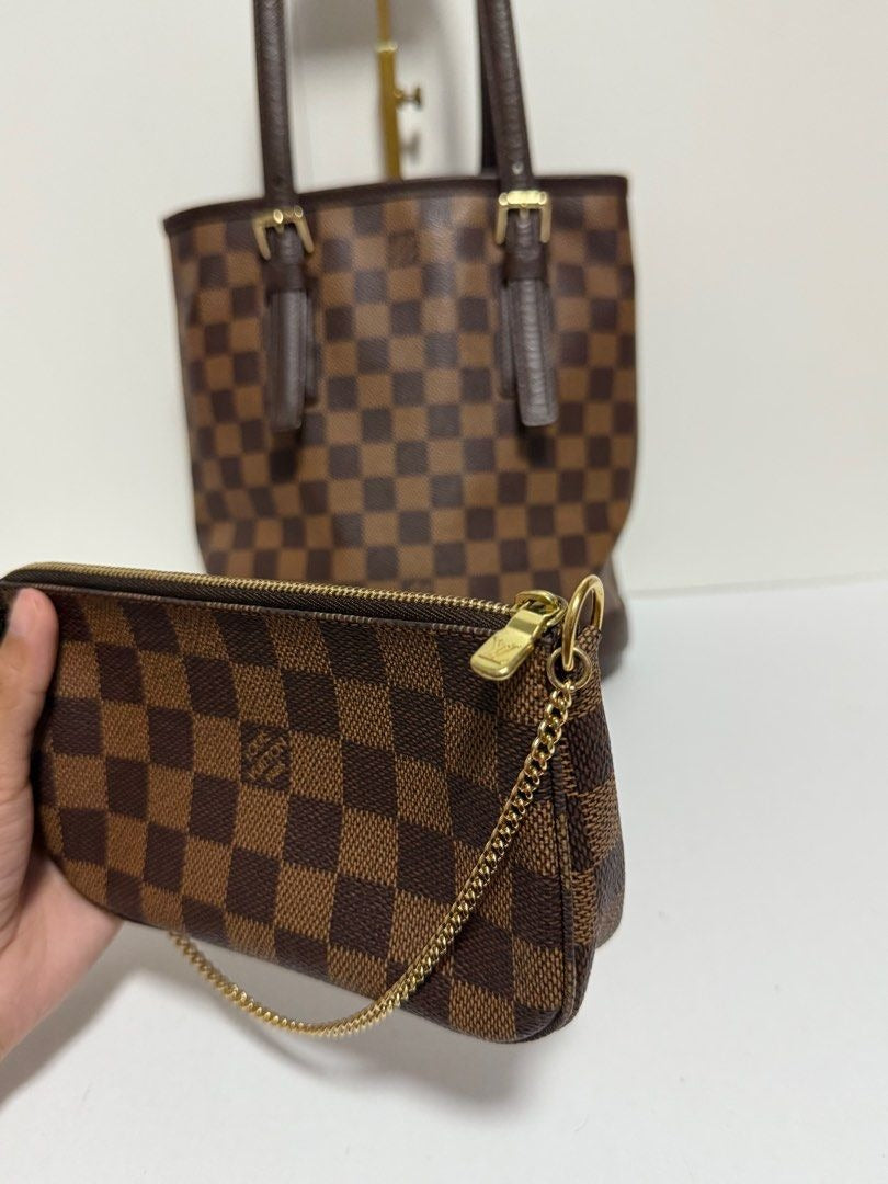 Louis Vuitton Bundle Marais Bucket + Mini Pochette