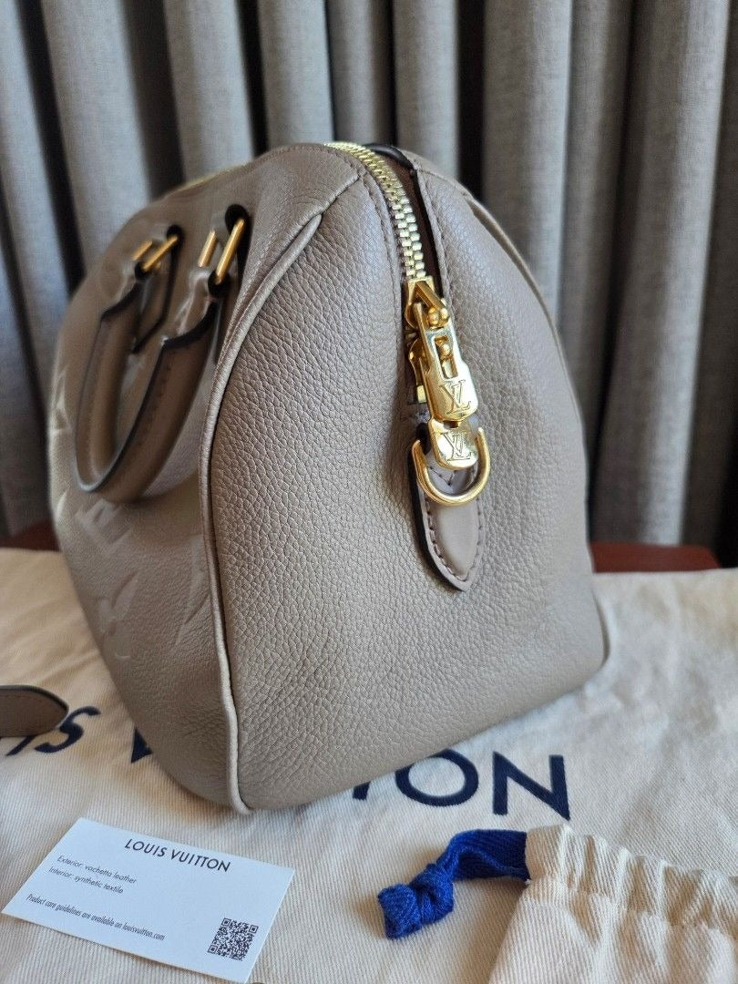 Louis Vuitton Speedy 25 Bandouliere Empreinte