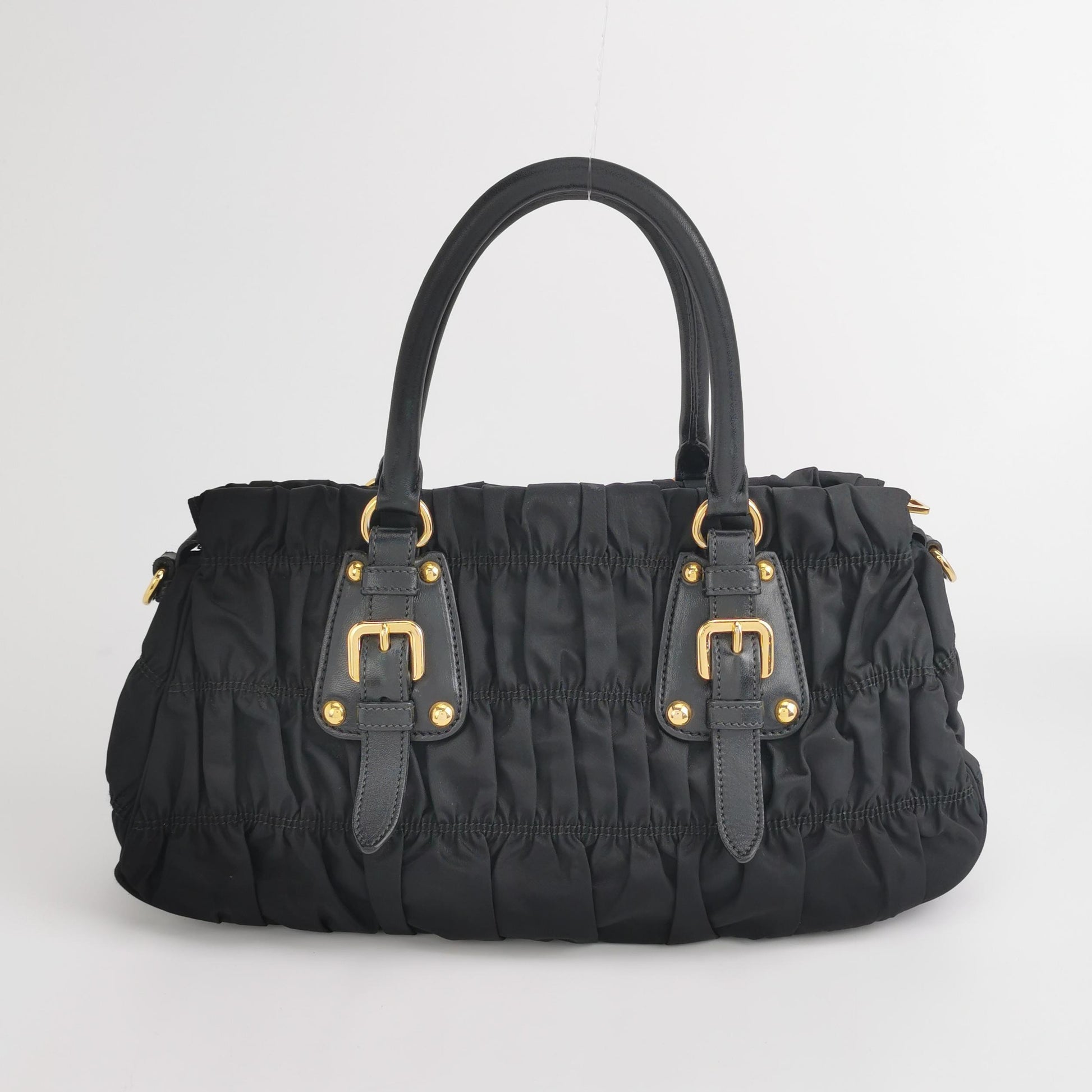 Prada Gaufre East West Shoulder Bag