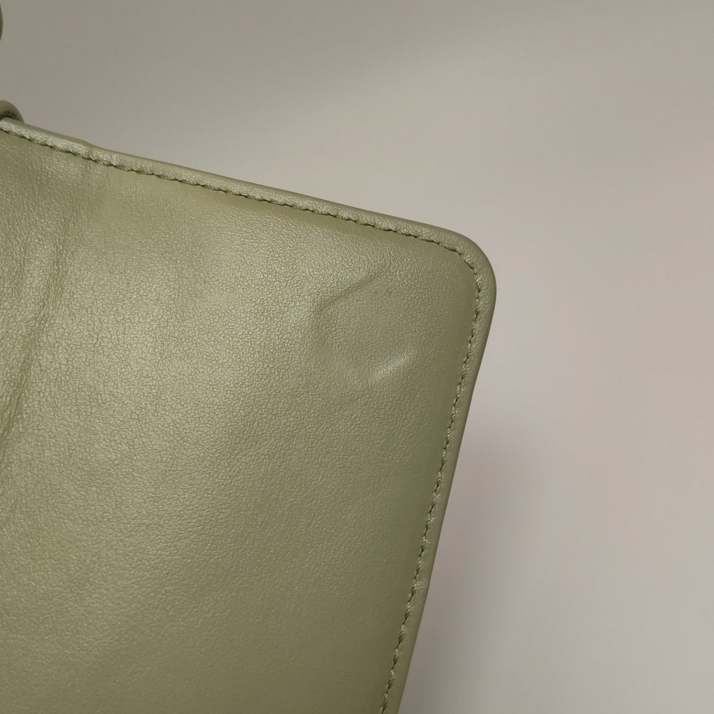 Bottega Veneta Andiamo Crossbody Travertine